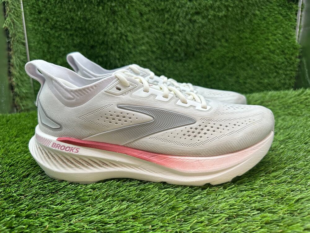 Brooks Glycerin GTS 23 1204921D133 Athletic Shoes Women's 9.5D Gray Knit Running